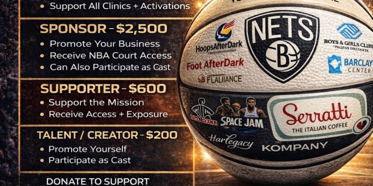 Make a Donation: Brooklyn Nets Post-Game Experience, Casting & Sponsor Access